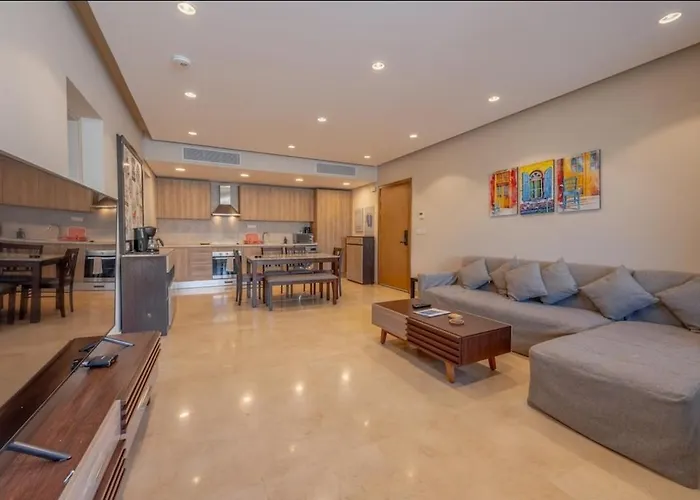 Mangroovy- 1br Gf Waterfront Glitzy Direct Pool شقة الغردقة