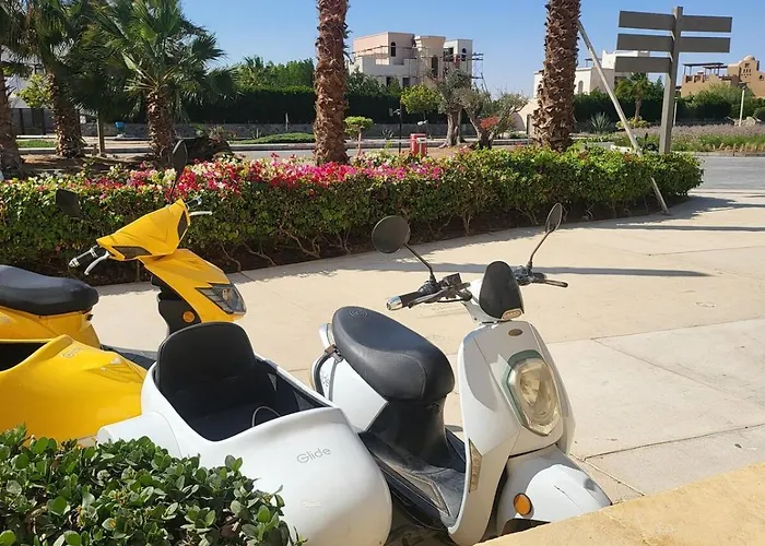 Mangroovy- 1br Gf Waterfront Glitzy Direct Pool شقة الغردقة