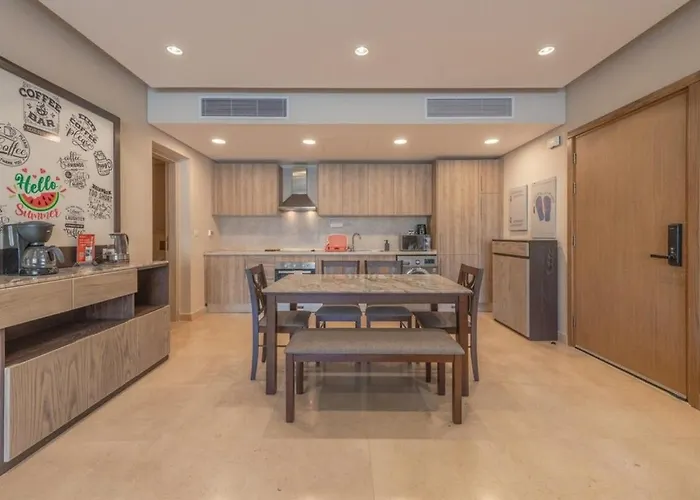 شقة Mangroovy- 1br Gf Waterfront Glitzy Direct Pool *